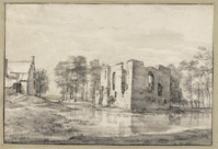 O++ 018
<br/>
Kasteel Lievendael bij Amerongen
<br/>
<em>Roghman, Roelant (1627-1692)</em>